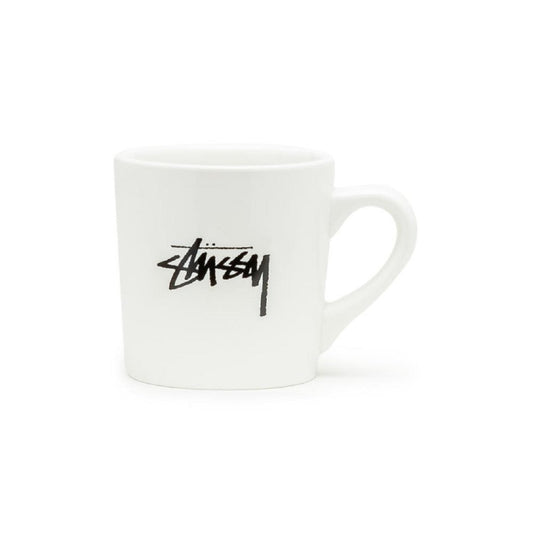 Stüssy Behind The 8 Ball Ceramic Mug (Cream)  - Allike Store