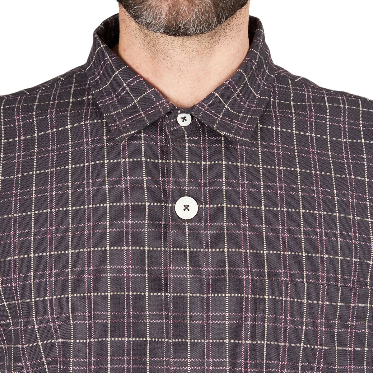 Stüssy Big Button Plaid LS Shirt (Multi)  - Allike Store