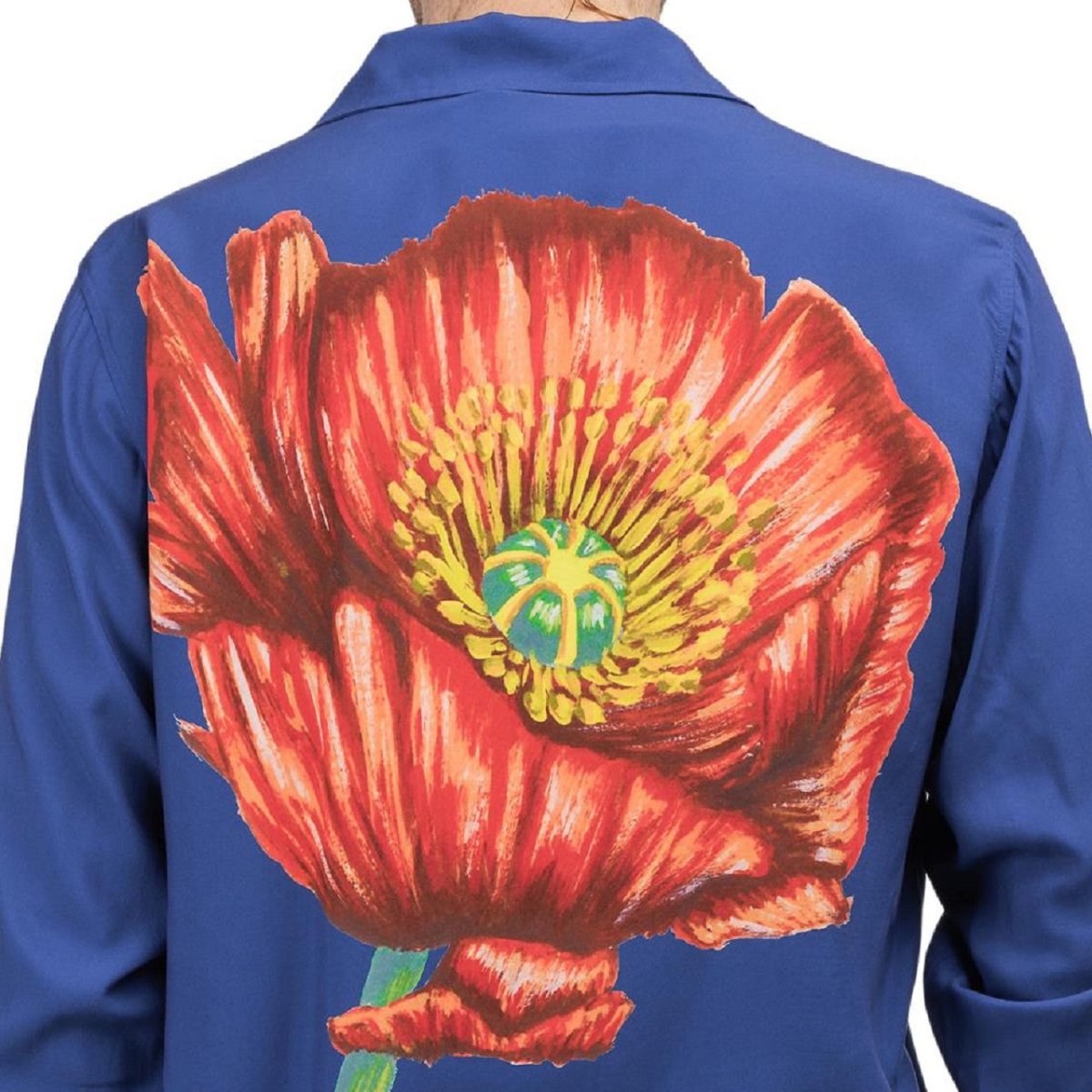 Stüssy Big Poppy Shirt (Blau) 1110145-0801 Allike Store