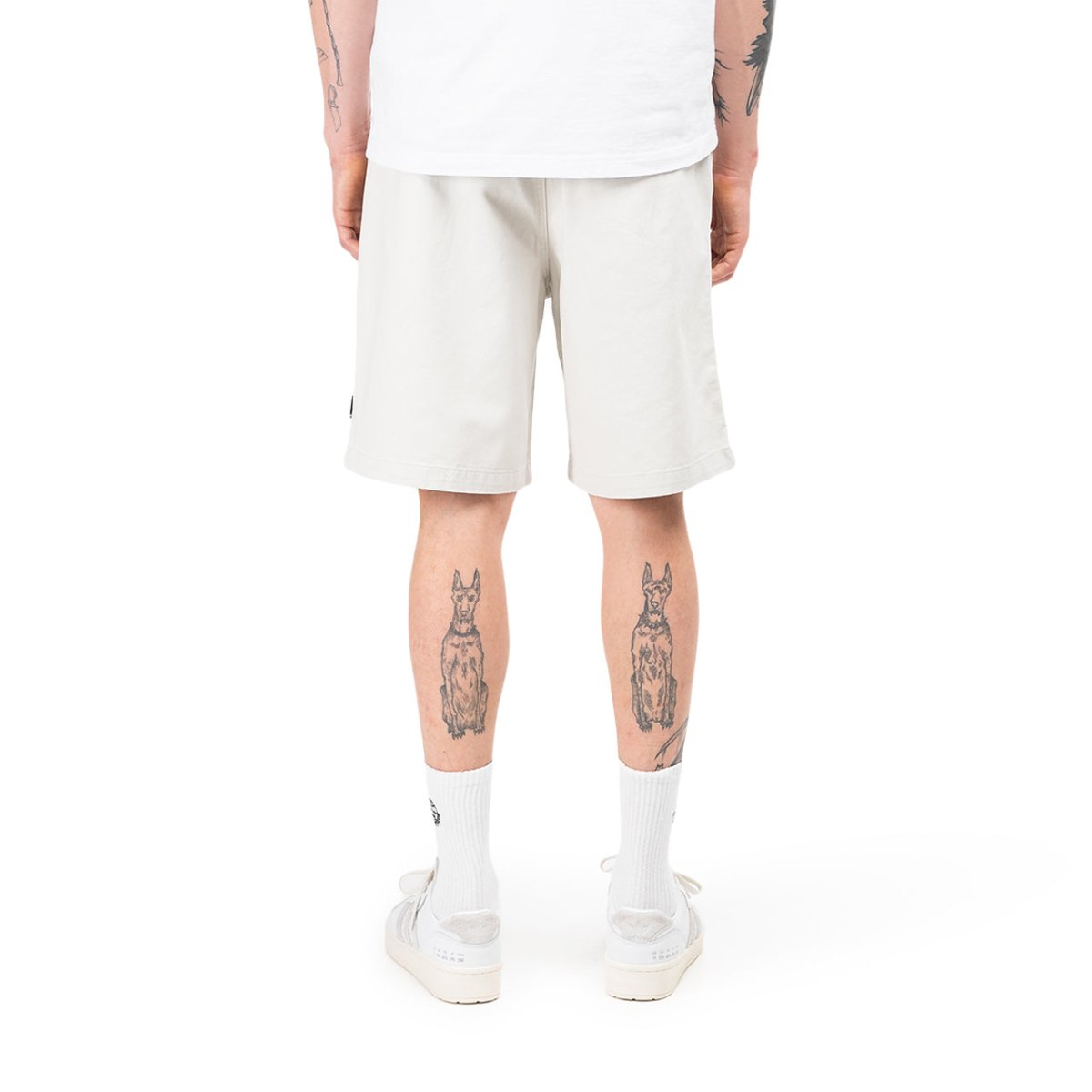 Stüssy Brushed Beach Shorts (Weiß)  - Allike Store
