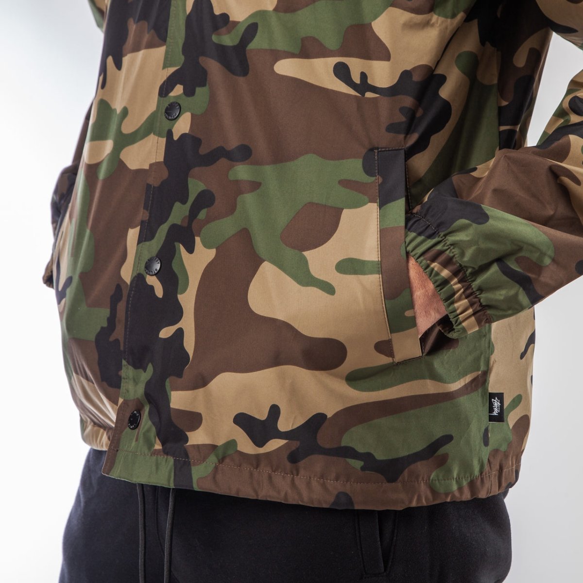 Stüssy Camo Cruize Coach Jacket (Camo) 115402-0205 – Allike Store