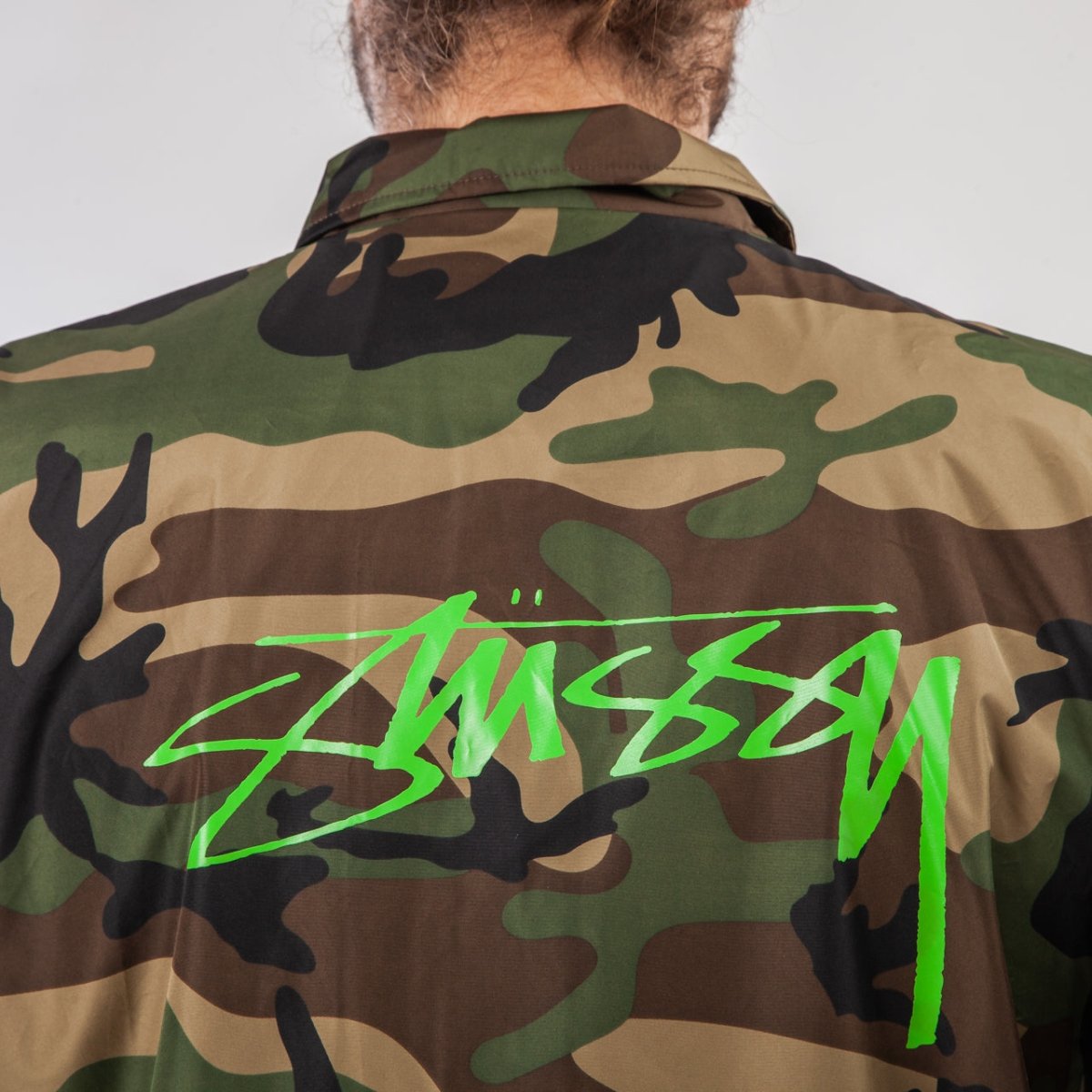 Stüssy Camo Cruize Coach Jacket (Camo) 115402-0205 – Allike Store