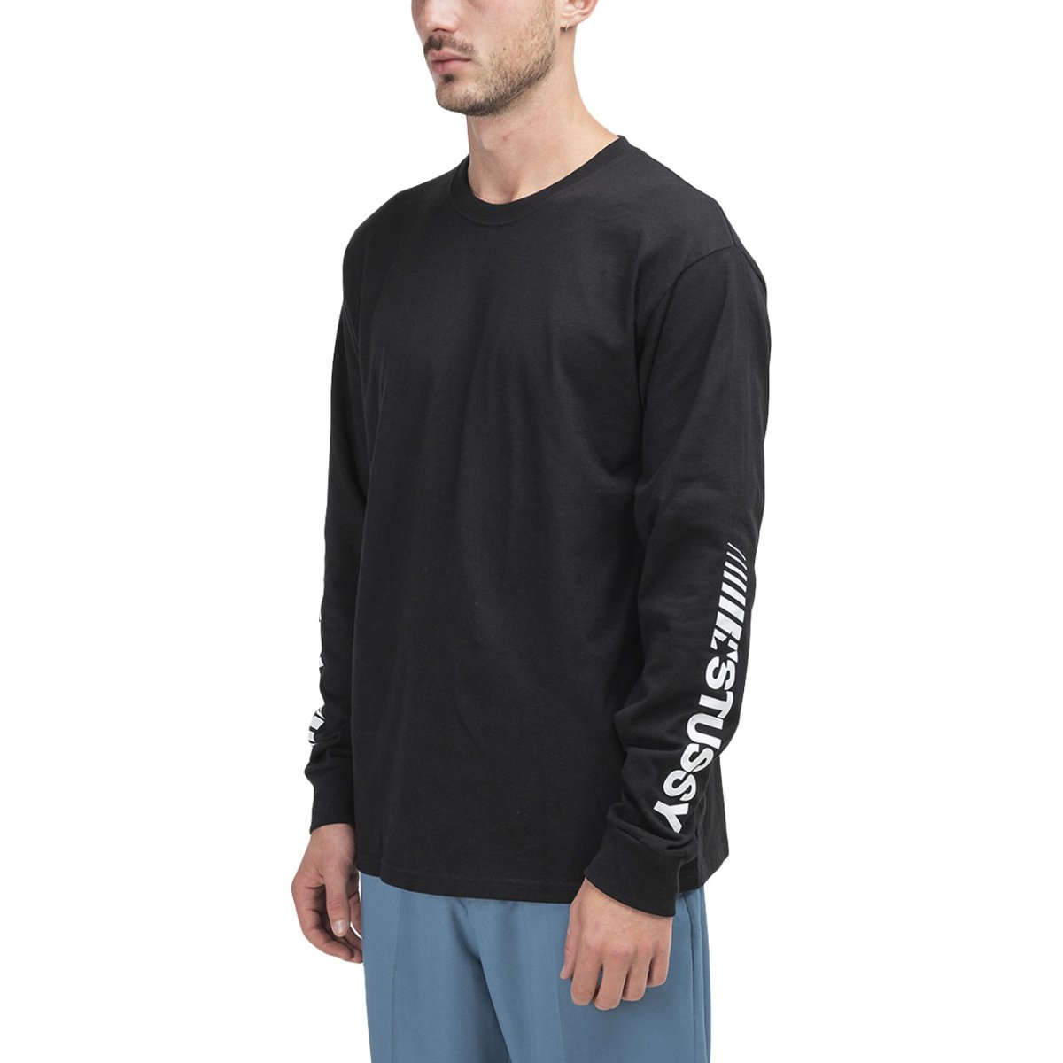 Stüssy Champion L/S Tee (Schwarz)  - Allike Store