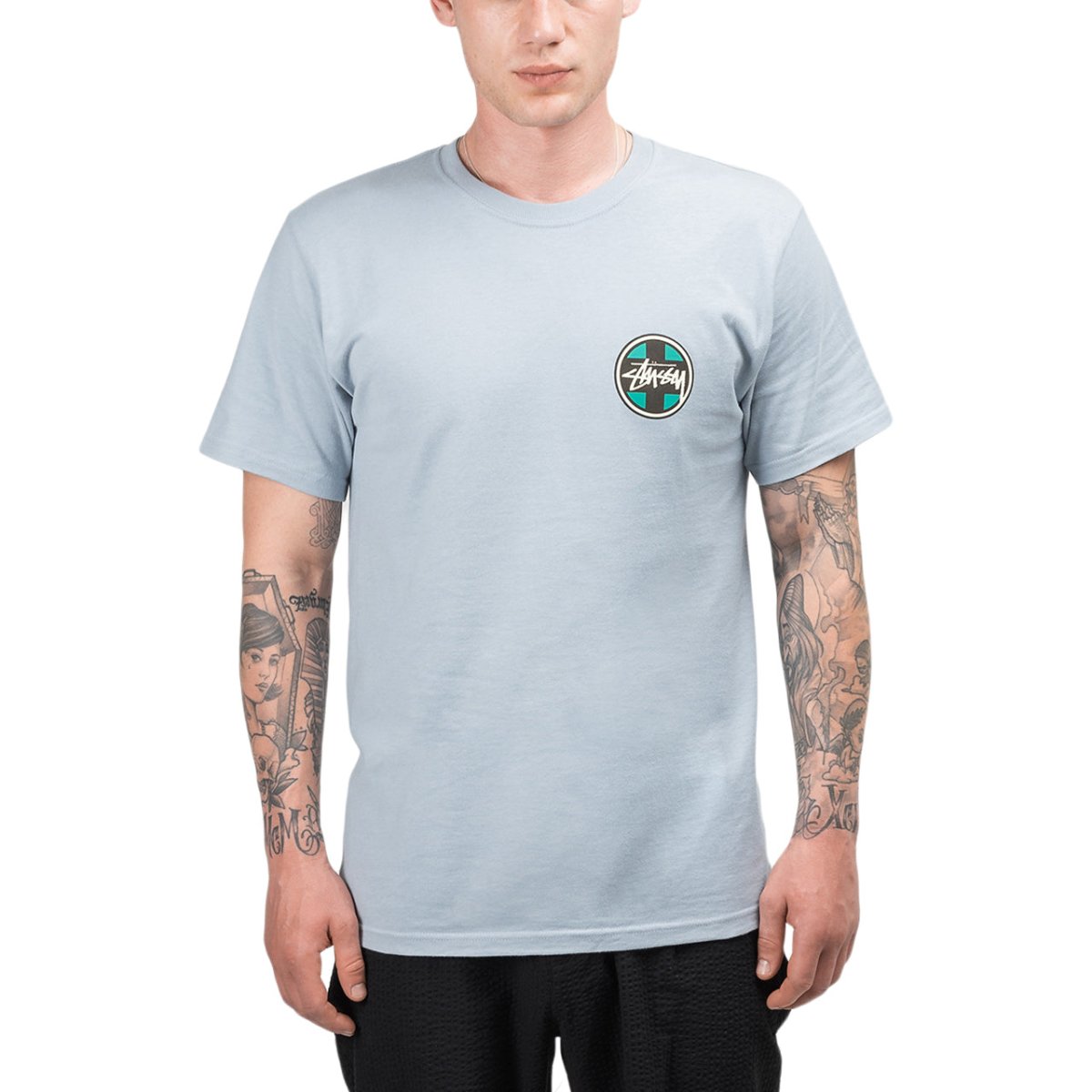 Stüssy Cross Dot Tee (Blau)  - Allike Store