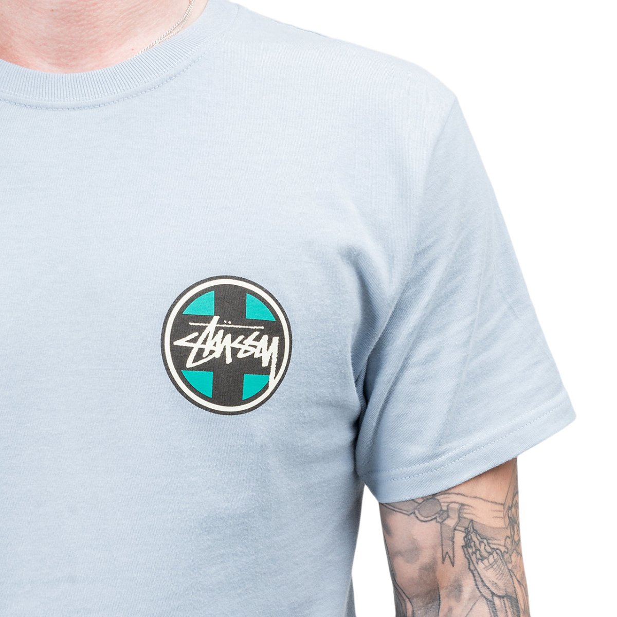 Stüssy Cross Dot Tee (Blau)  - Allike Store