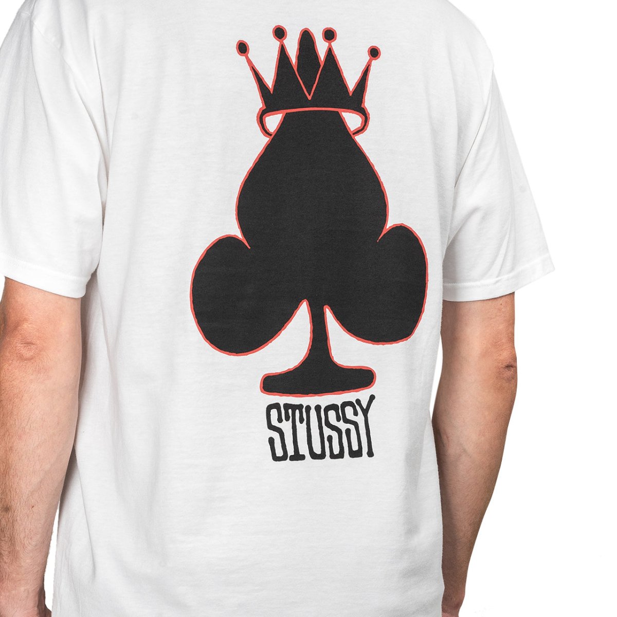 Stüssy Crown Spade Tee (Weiß)  - Allike Store