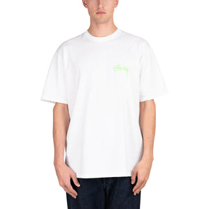 Stüssy Dance Energy Tee (Weiß / Grün)  - Allike Store