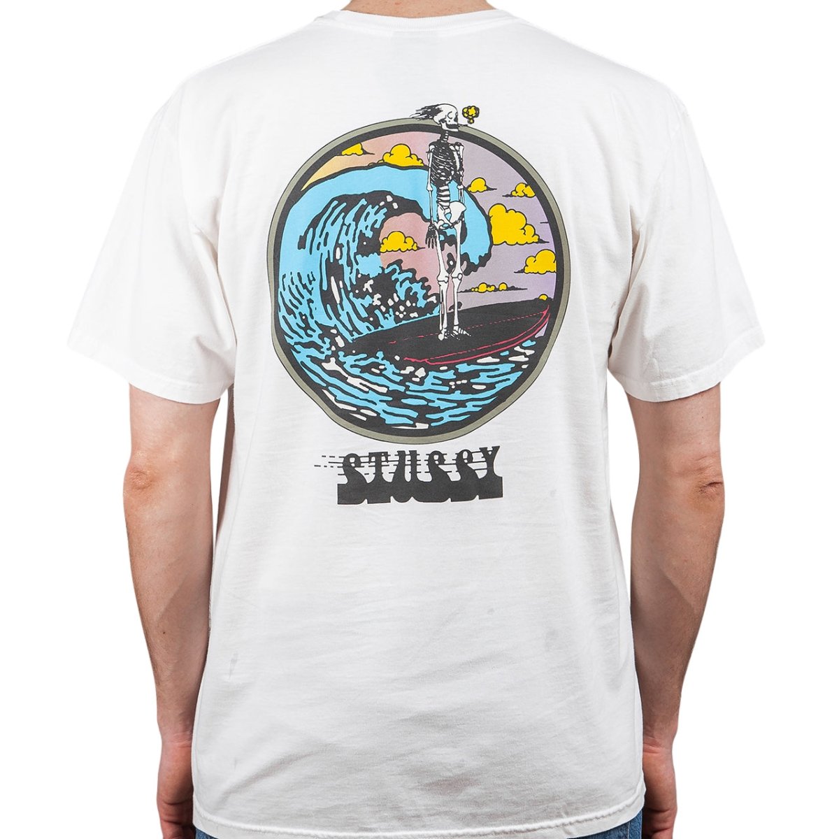 Stüssy Dead Surf Pig. Dyed Tee (Natural)  - Allike Store