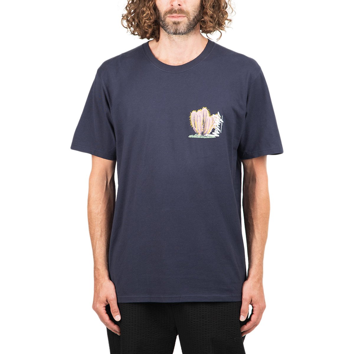Stüssy Desert Bloom T-Shirt (Navy)  - Allike Store
