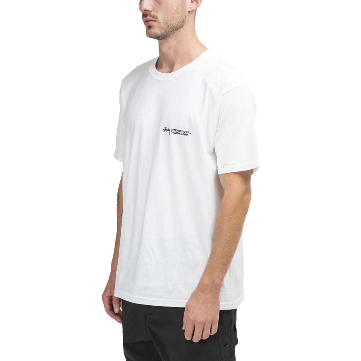 Stüssy Double Mask Tee (Weiß)  - Allike Store