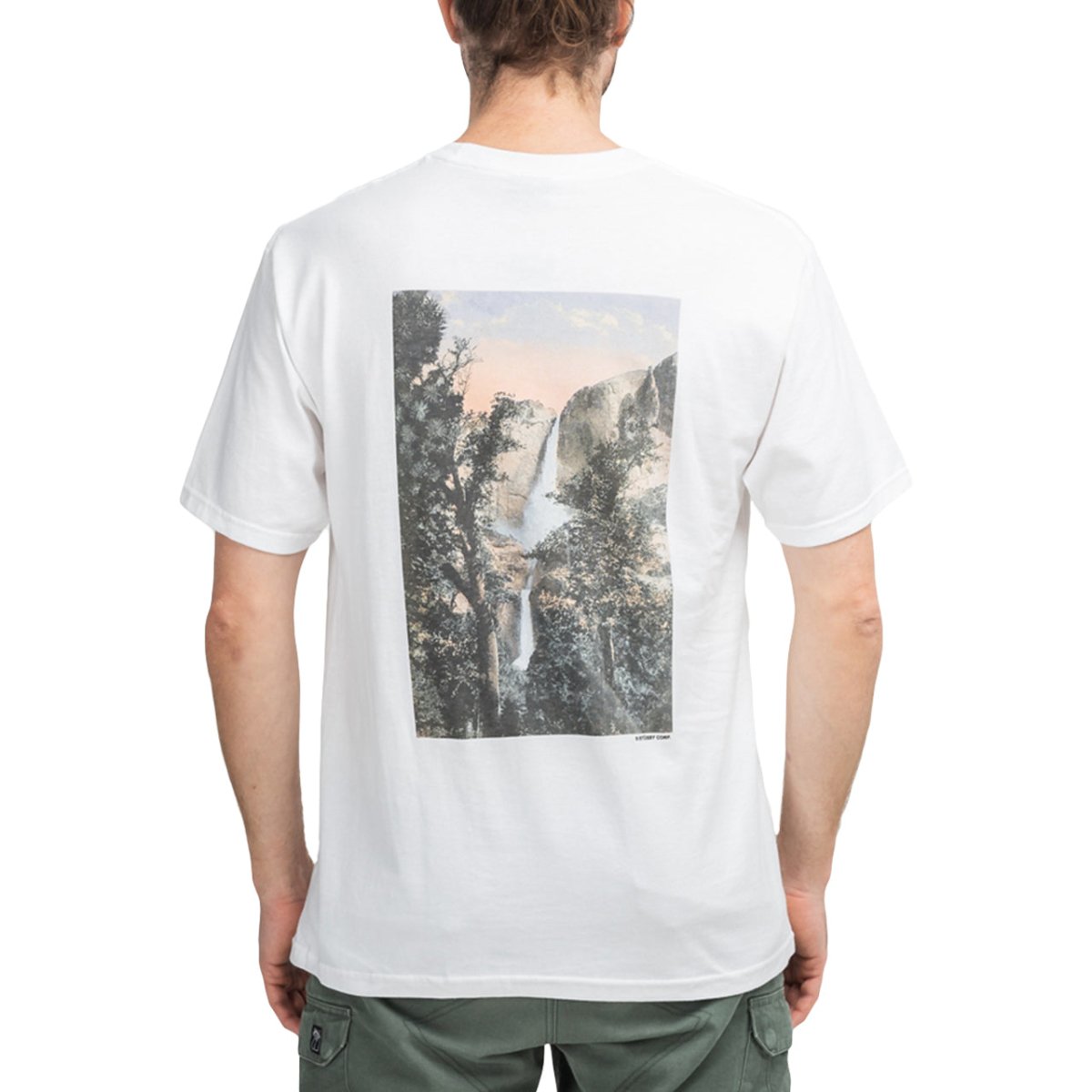 Stüssy Falls Tee (Weiß)  - Allike Store