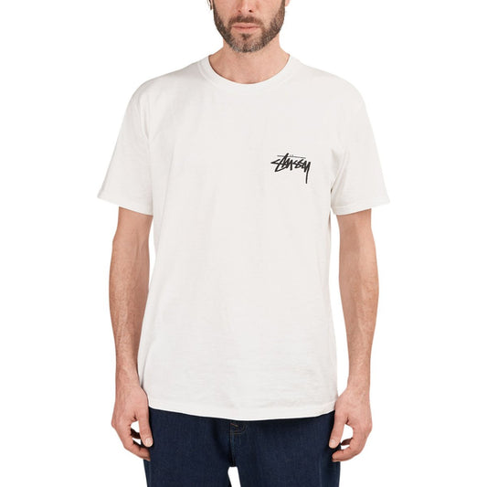 Stüssy Fuzzy Dice Tee (Weiss)  - Allike Store