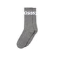 Stüssy Jacquard Logo Socks (Grau)  - Allike Store