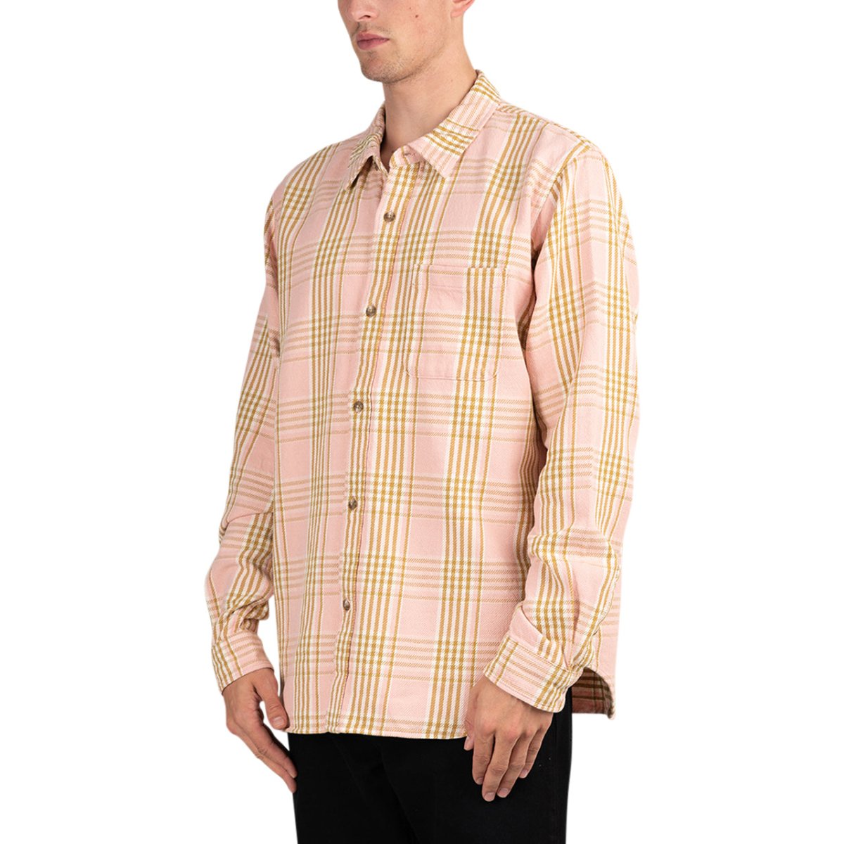 Stüssy Laguna Plaid Shirt (Pink)