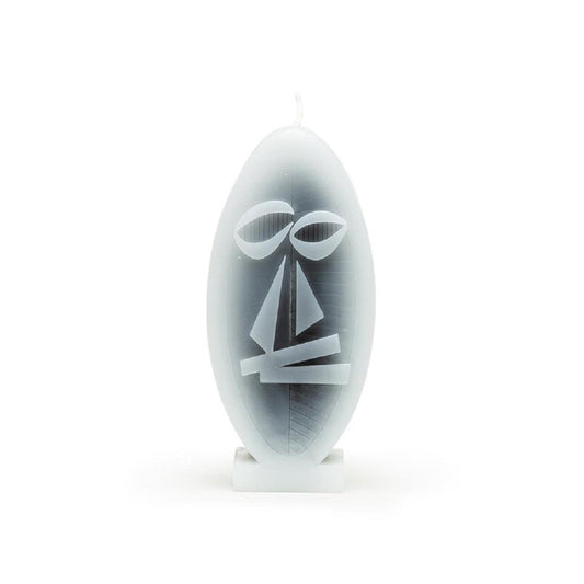 Stüssy Mask Candle (Grau / Schwarz)  - Allike Store