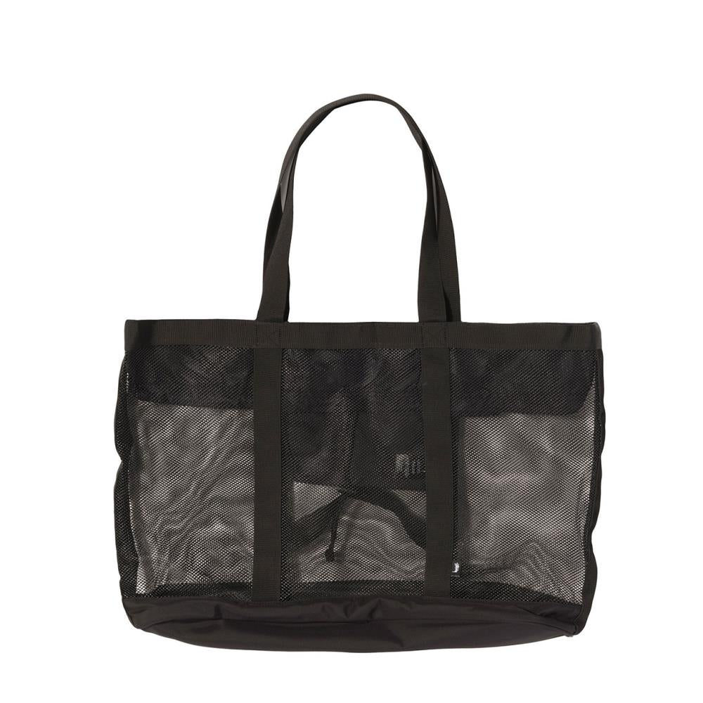 Black beach tote bag on sale