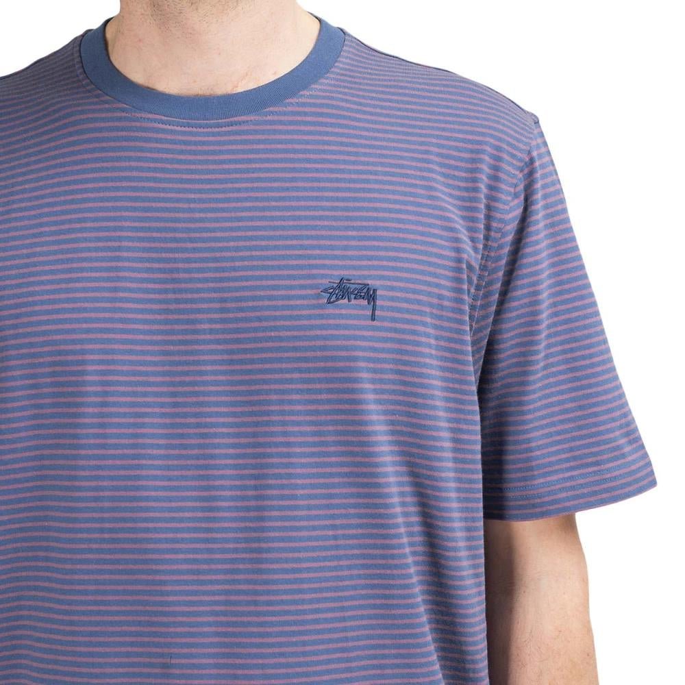 Stüssy Mini Stripe Crew (Navy) 1140188-0806 – Allike Store