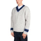 Stüssy Mohair Tennis Sweater (Grau / Blau)  - Allike Store
