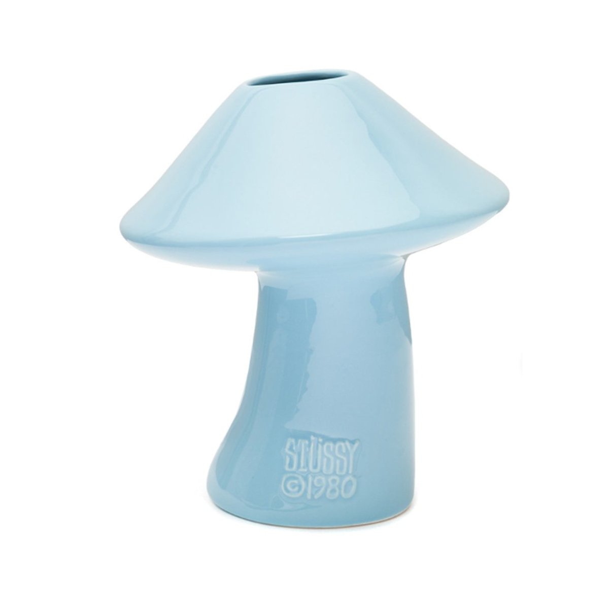 Stüssy Mushroom Ceramic Vase (Blau)  - Allike Store