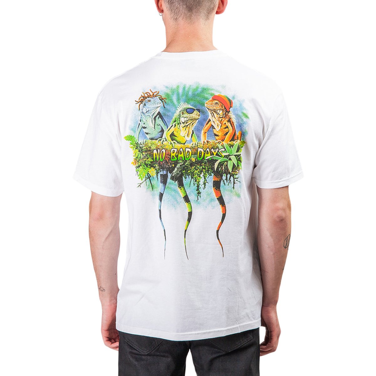Stüssy No Bad Days Tee (Weiß)  - Allike Store