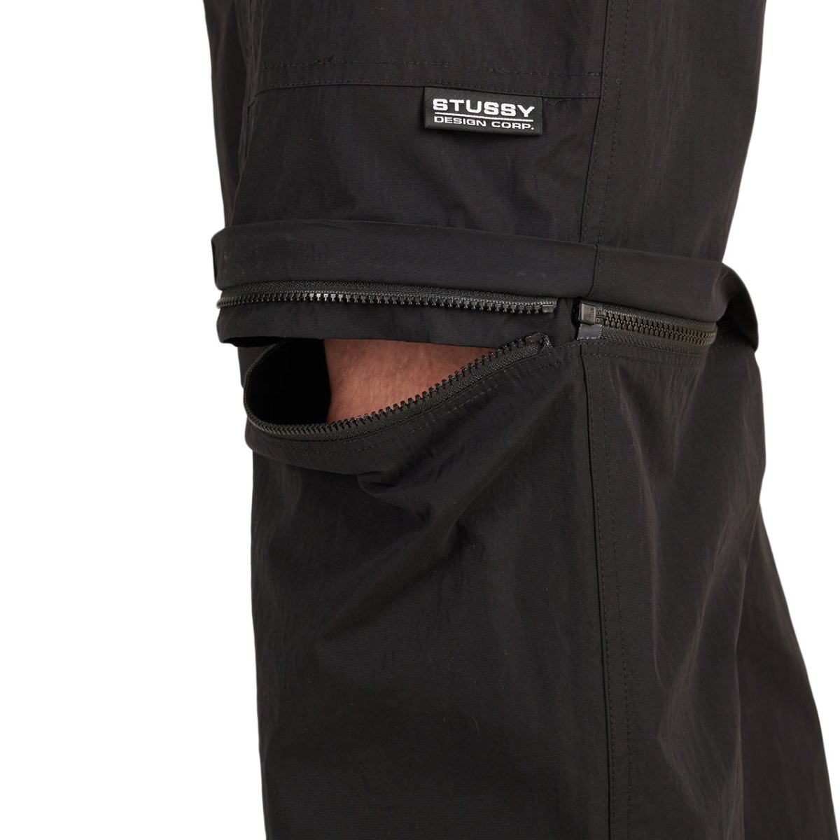 Stüssy Nyco Convertible Pant (Black) 116546-0001 – Allike Store