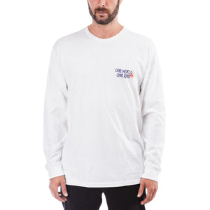Stüssy One World L/S (Weiß)  - Allike Store