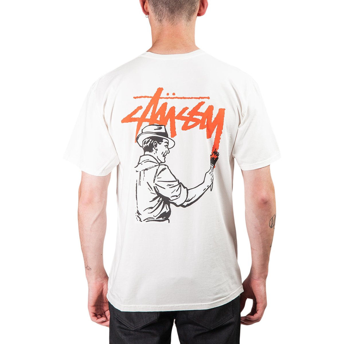 Stüssy Painter Tee (Natural)  - Allike Store