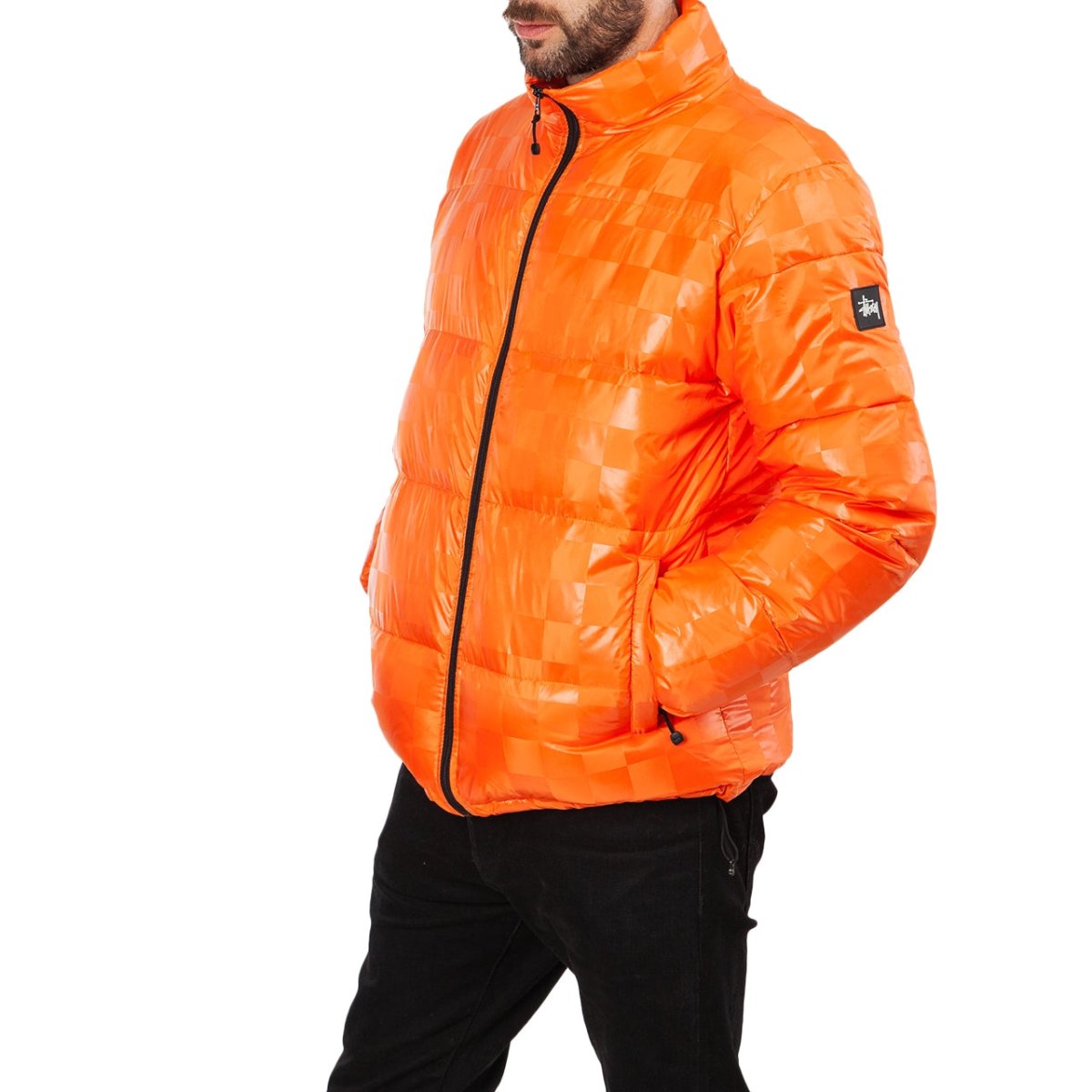 Stüssy Puffer Jacket (Orange)  - Allike Store
