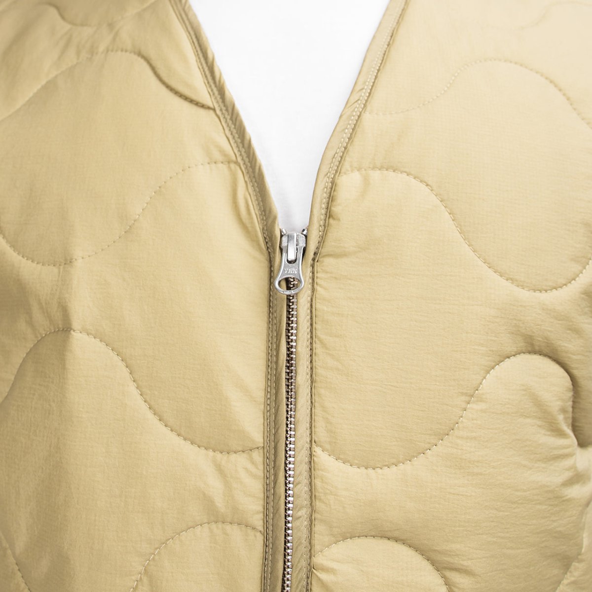Stüssy Quilted Liner Vest (Khaki)  - Allike Store