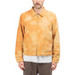 Stüssy Shearling Dyed Trucker Jacket (Orange / Braun)  - Allike Store