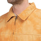 Stüssy Shearling Dyed Trucker Jacket (Orange / Braun)  - Allike Store