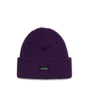 Stüssy Small Patch Watchcap Beanie (Lila)  - Allike Store