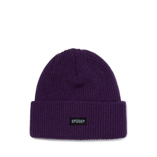 Stüssy Small Patch Watchcap Beanie (Lila)  - Allike Store