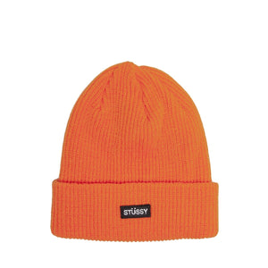 Stüssy Small Patch Watchcap Beanie (Orange)  - Allike Store