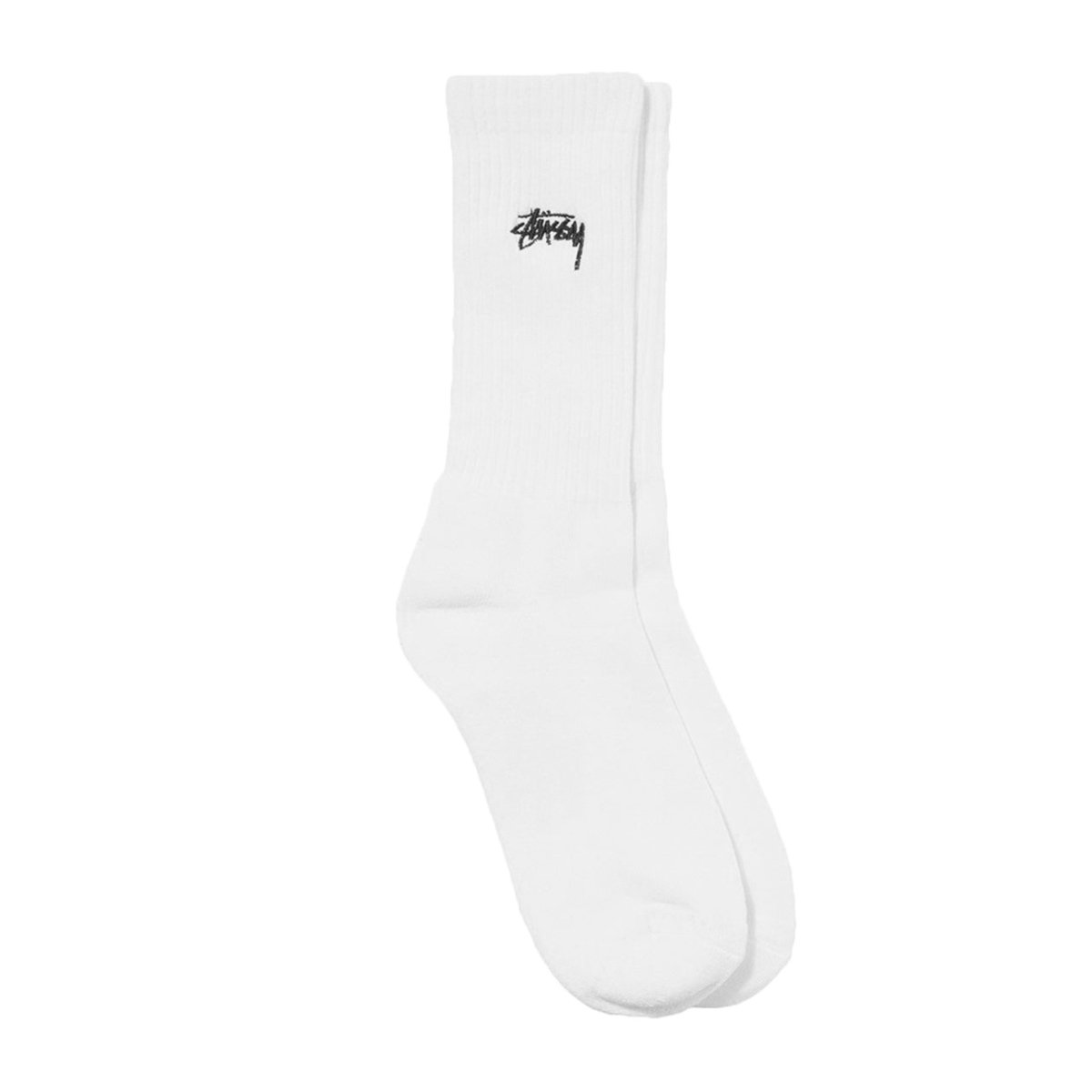 Stüssy Small Stock Crew Socks (Weiß)  - Allike Store
