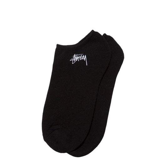 Stüssy Small Stock No Show Socks (Schwarz)  - Allike Store