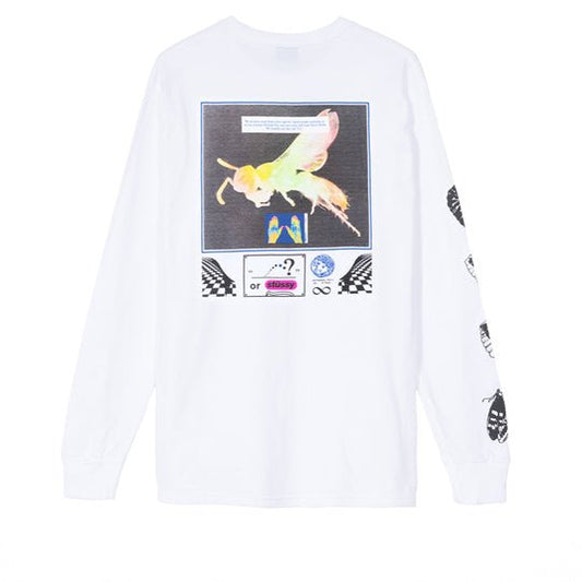 Stüssy Spirit Guide LS Tee (Weiß)  - Allike Store