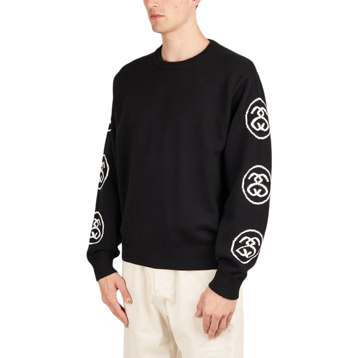 Stüssy SS-Link Sweater (Schwarz)  - Allike Store
