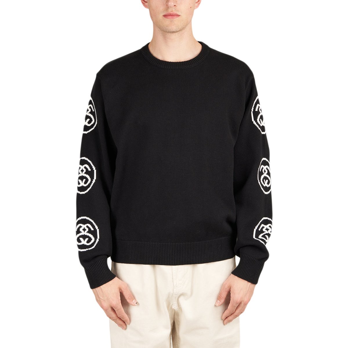 Stüssy SS-Link Sweater (Schwarz)  - Allike Store