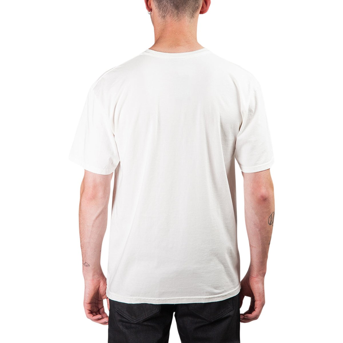 Stüssy Stock C. Pig Dyed Tee (Weiß)  - Allike Store