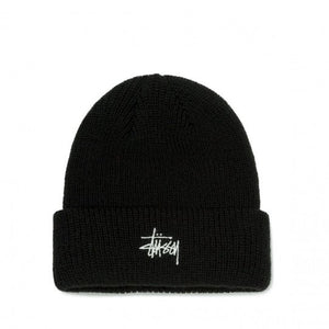 Stüssy Stock HO18 Cuff Beanie (Schwarz)  - Allike Store