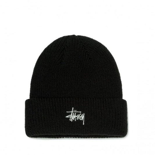Stüssy Stock HO18 Cuff Beanie (Schwarz)  - Allike Store