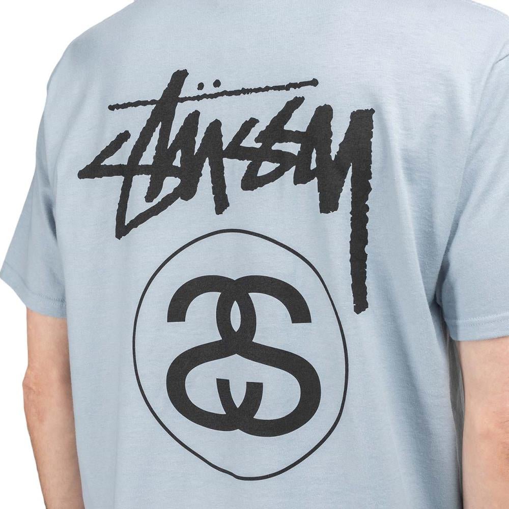 Stüssy Stock Link Tee (Graublau)  - Allike Store