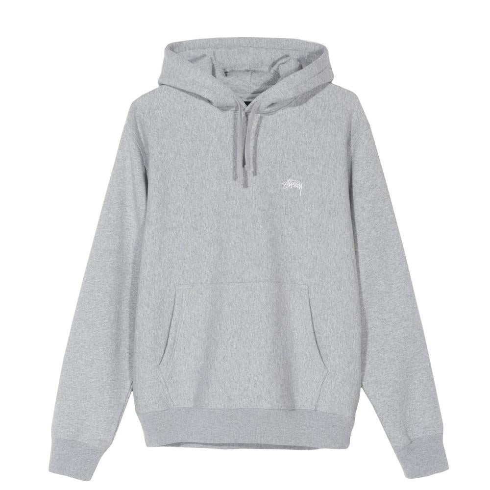Stüssy Stock Logo Hoodie (Grau)  - Allike Store