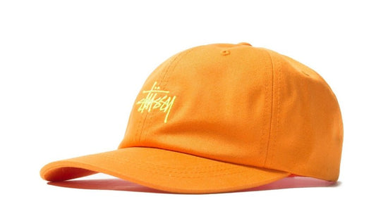 Stüssy Stock Low Pro Cap (Orange)  - Allike Store