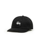 Stüssy Stock Low Pro Cap (Schwarz)  - Allike Store