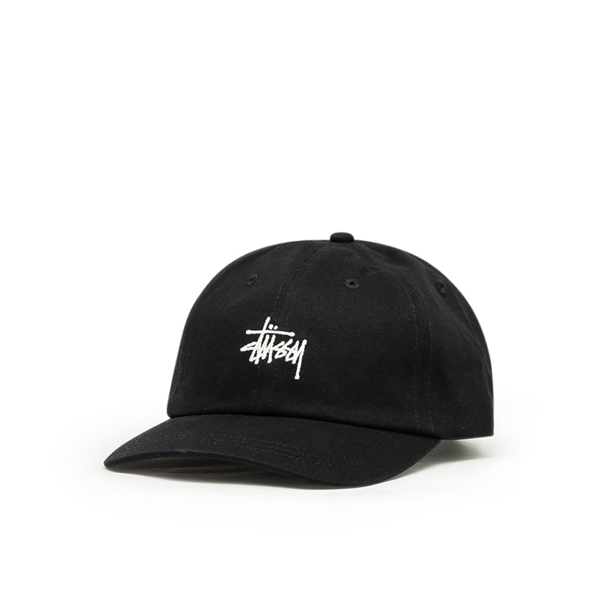 Stüssy Stock Low Pro Cap (Schwarz)  - Allike Store