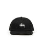 Stüssy Stock Low Pro Cap (Schwarz)  - Allike Store