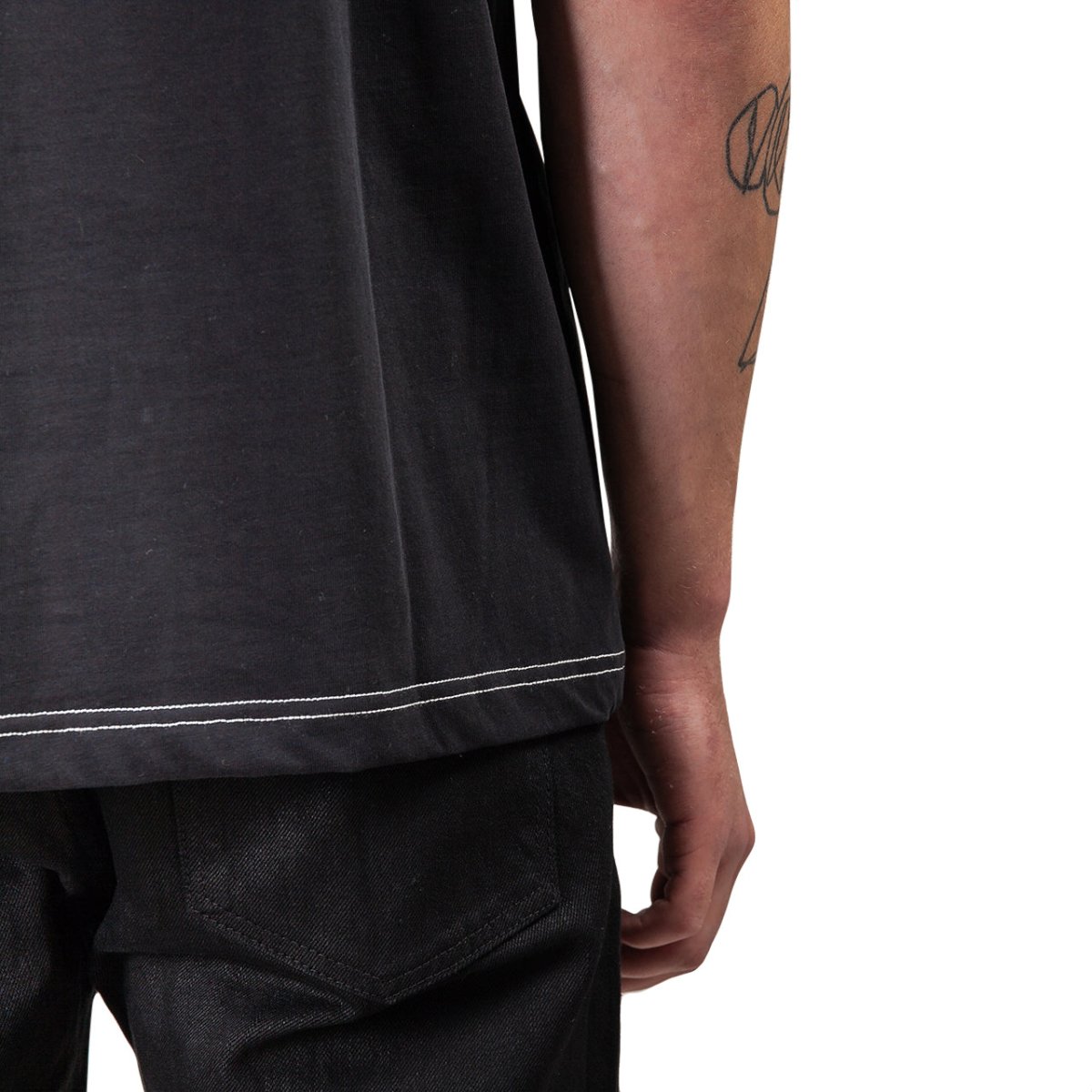 Stüssy Stock Pocket Crew (Schwarz)  - Allike Store