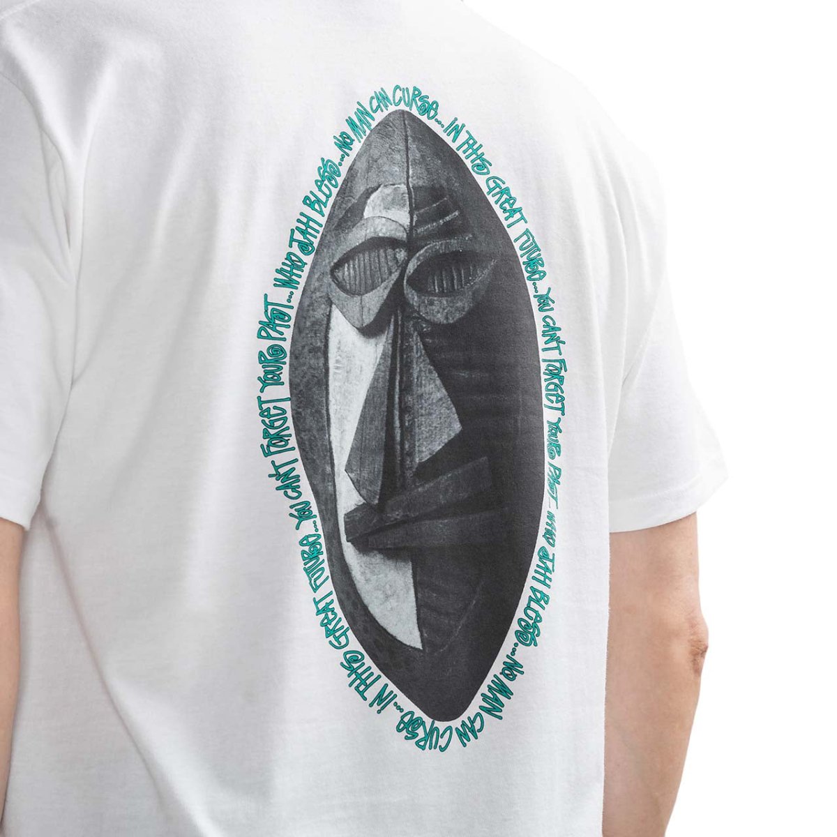 Stüssy Tribal Mask Tee (Weiß)  - Allike Store